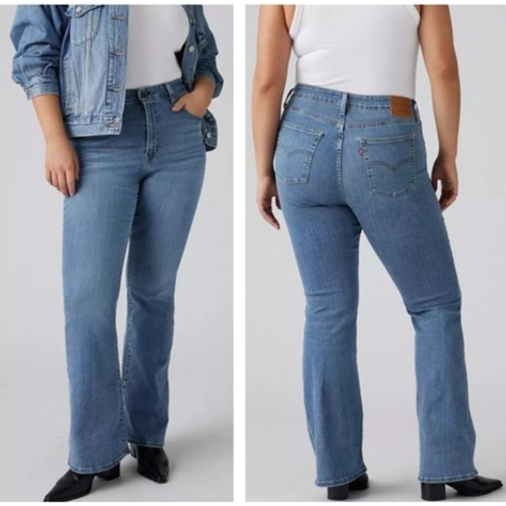 LEVI'S 726 Flare‎ Blue Wave Mid A34100026 Womens 31 x 30